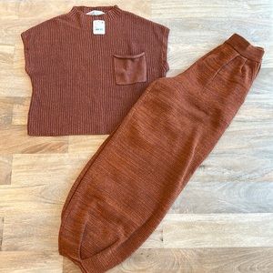 Free People Freya Sweater Set, Mesa, Size XS, NWT (New with Tags)